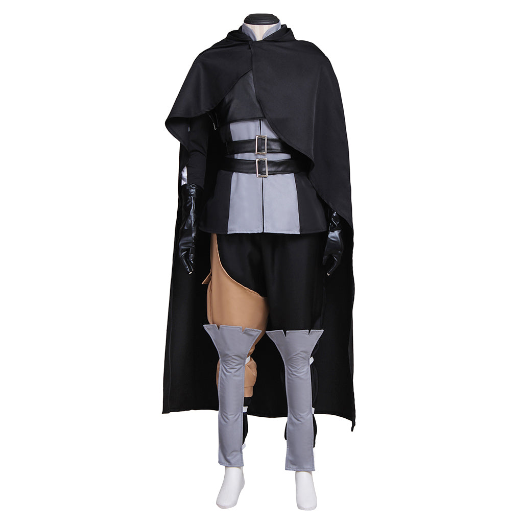 Astricos Gaius Cosplay Costume - Fire Emblem Punk Uniform Suit with Cloak - Astricos