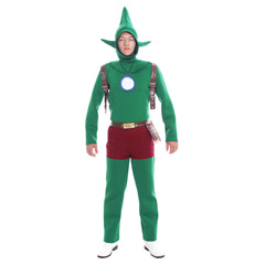 Astricos Princess Zelda Link Cosplay Costume – Green Fairy Adventure Outfit for Enthusiasts - Astricos