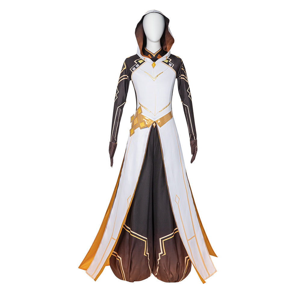 Astricos: Zhongli Cosplay Costume - Elite Divine Ensemble for Male Enthusiasts - Astricos