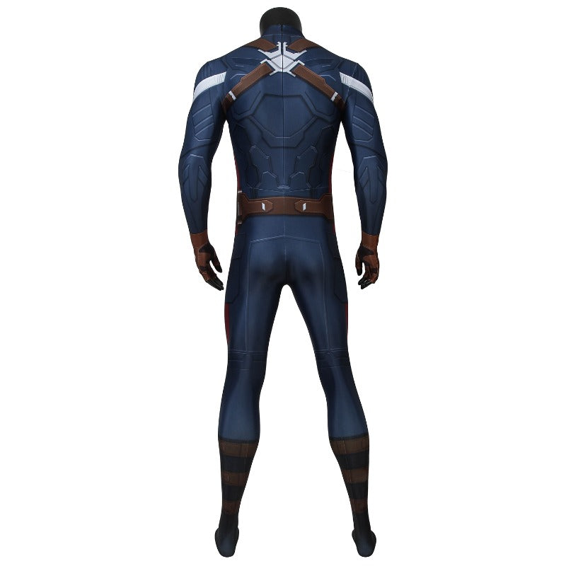 Astricos Captain America Winter Soldier Digital Printed Cosplay Costume for Enthusiasts & Events - Astricos