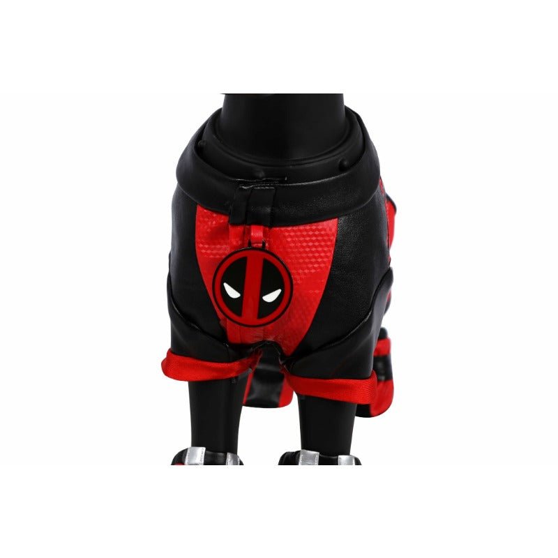 Astricos Deadpool Dog Cosplay Costume - Marvel Superhero Pet Outfit for Halloween & Parties - Astricos