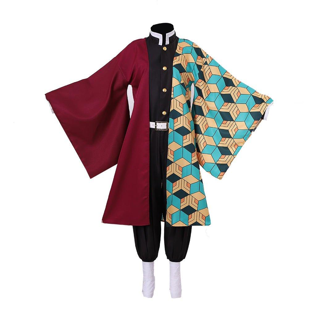 Astricos Giyuu Cosplay Kimono Robe Uniform Outfit - Authentic Demon Slayer Costume - Astricos