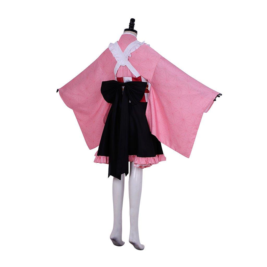 Nezuko Kamado Maid Cosplay Costume | Unique Anime-Inspired Fancy Dress - Astricos