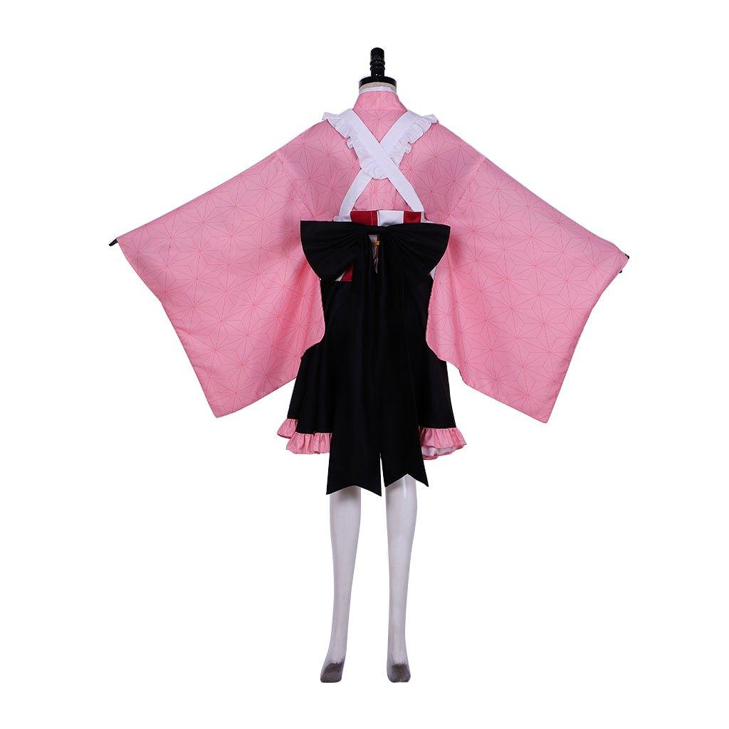 Nezuko Kamado Maid Cosplay Costume | Unique Anime-Inspired Fancy Dress - Astricos