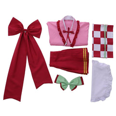 Astricos Kanroji Mitsuri Cosplay Costume - Unique Japanese Kimono Lolita Dress - Astricos