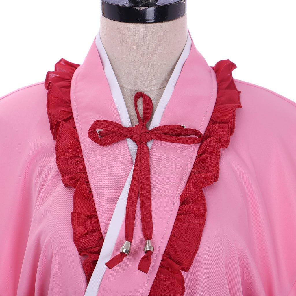 Astricos Kanroji Mitsuri Cosplay Costume - Unique Japanese Kimono Lolita Dress - Astricos