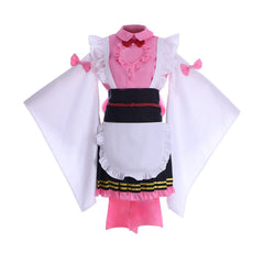 Astricos Kanroji Mitsuri Maid Cosplay Costume - Embrace Your Inner Demon Slayer Heroine - Astricos