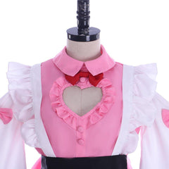 Astricos Kanroji Mitsuri Maid Cosplay Costume - Embrace Your Inner Demon Slayer Heroine - Astricos