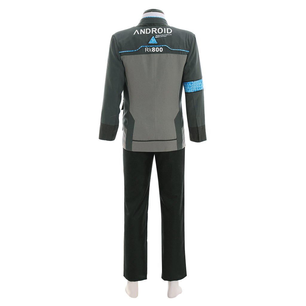 Astricos Connor RK800 Cosplay Costume | Complete Set Jacket, Shirt, Tie - Astricos