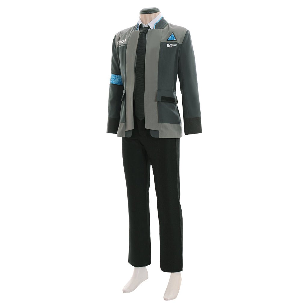 Astricos Connor RK800 Cosplay Costume | Complete Set Jacket, Shirt, Tie - Astricos