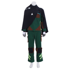 Astricos: Detroit Become Human Ralph Cosplay Costume Green Uniform for Adult Men | Full Set - Astricos