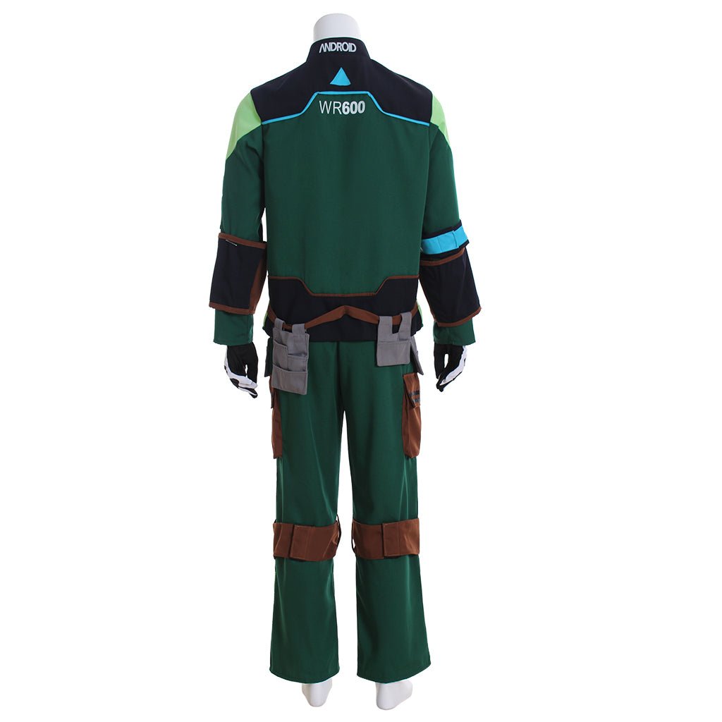 Astricos: Detroit Become Human Ralph Cosplay Costume Green Uniform for Adult Men | Full Set - Astricos