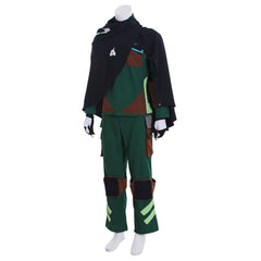 Astricos: Detroit Become Human Ralph Cosplay Costume Green Uniform for Adult Men | Full Set - Astricos