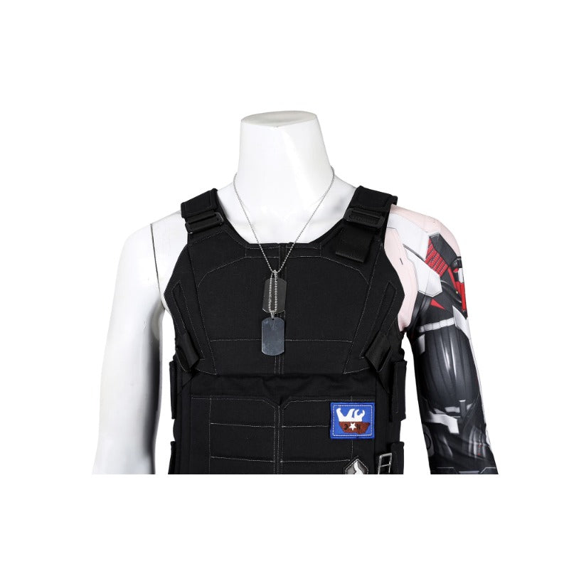 Astricos Johnny Silverhand Cosplay Vest - Cyberpunk 2077 Inspired Halloween Costume - Astricos