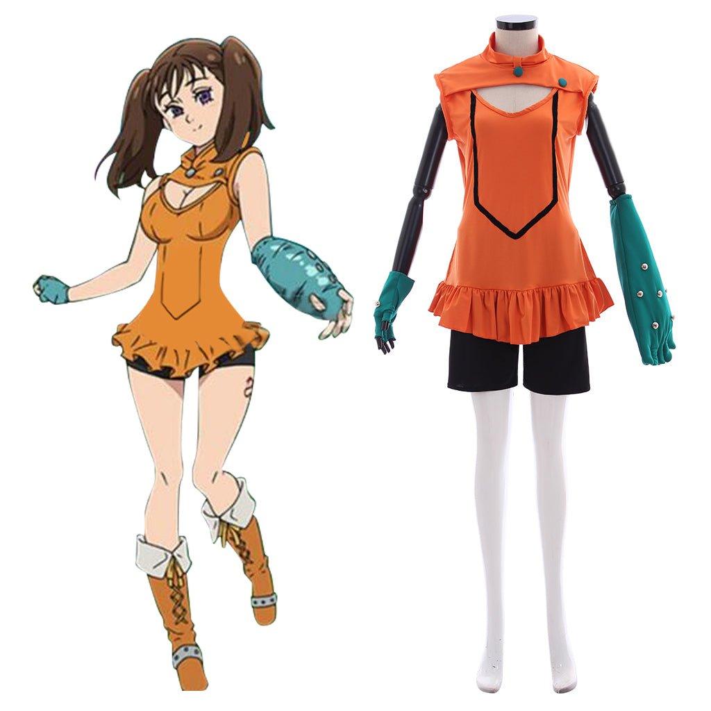 Astricos Diane Cosplay Costume from The Seven Deadly Sins - Embody the Serpent's Sin of Envy - Astricos