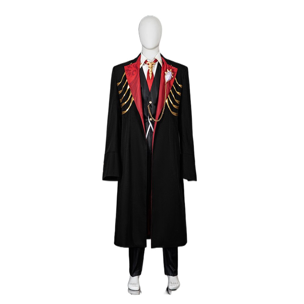 Astricos Duke Inferno Ifrit Costume - Honkai Star Rail Game Cosplay Outfit with Crown - Astricos