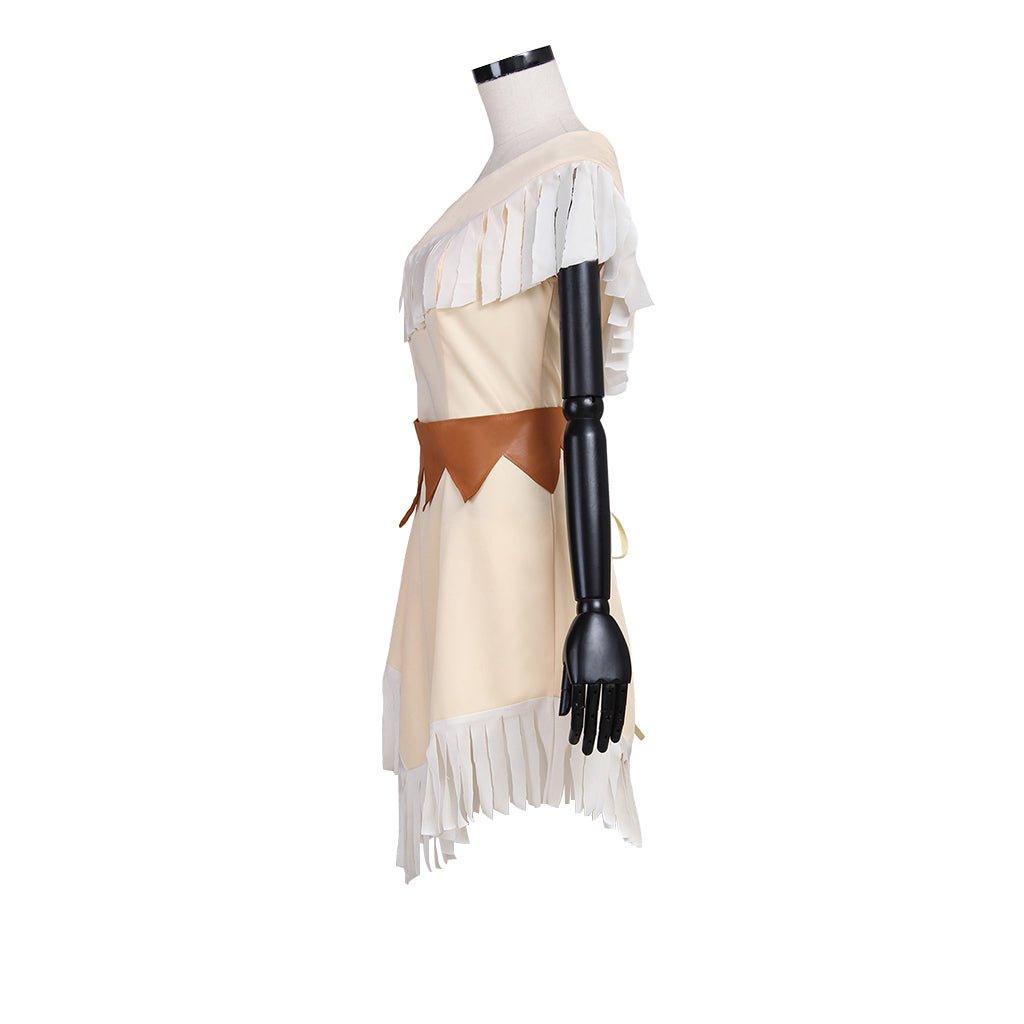 Astricos Pocahontas Cosplay Costume | Graceful Pocahontas Dress for Halloween & Cosplay Parties - Astricos