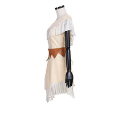 Astricos Pocahontas Cosplay Costume | Graceful Pocahontas Dress for Halloween & Cosplay Parties - Astricos