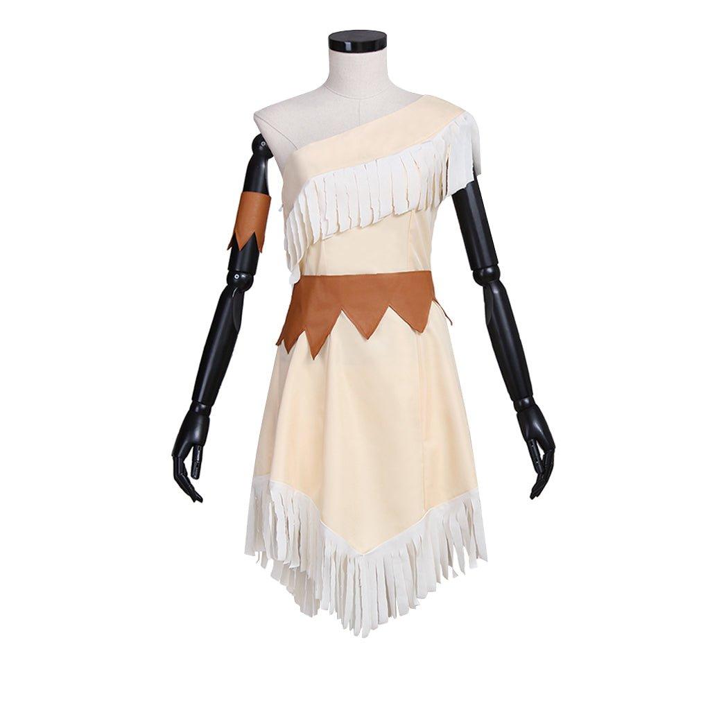 Astricos Pocahontas Cosplay Costume | Graceful Pocahontas Dress for Halloween & Cosplay Parties - Astricos