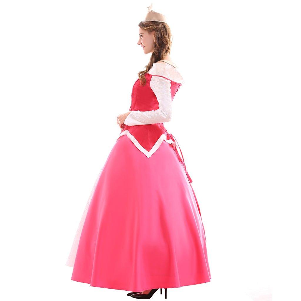 Astricos Disney Sleeping Beauty Aurora & Prince Phillip Cosplay Costumes for Couples - Astricos