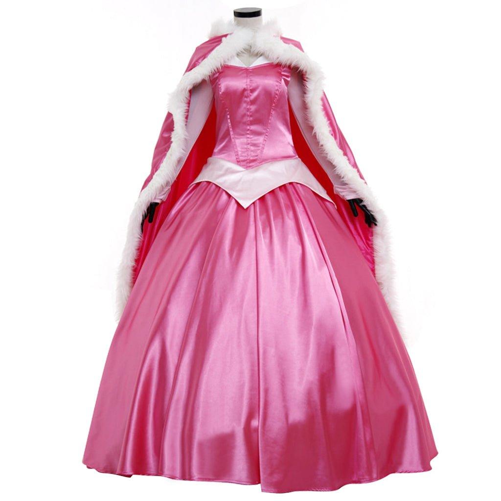 Astricos Disney Sleeping Beauty Aurora & Prince Phillip Cosplay Costumes for Couples - Astricos