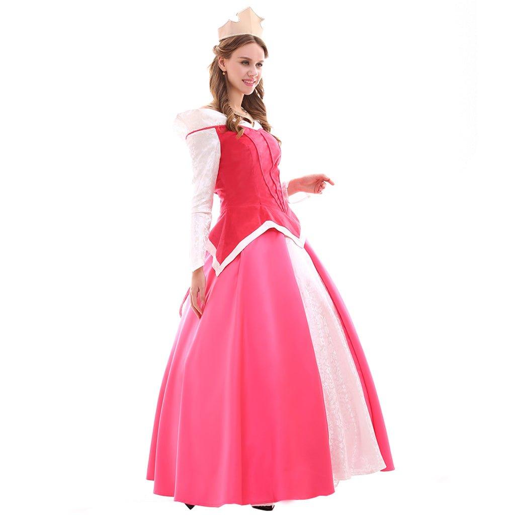 Astricos Disney Sleeping Beauty Aurora & Prince Phillip Cosplay Costumes for Couples - Astricos