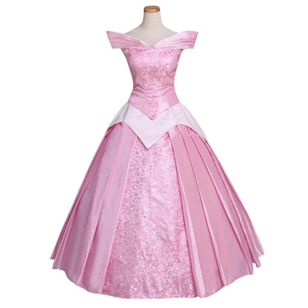 Astricos Disney Sleeping Beauty Aurora & Prince Phillip Cosplay Costumes for Couples - Astricos