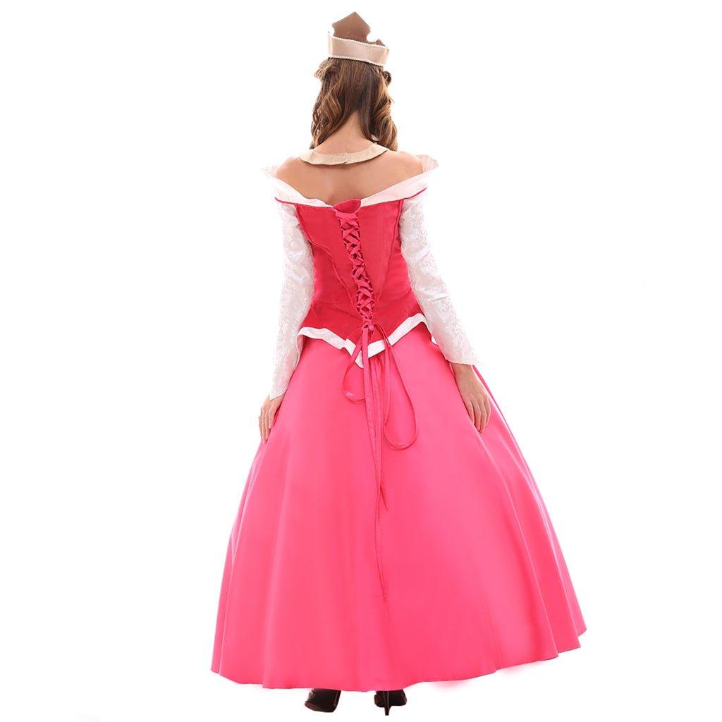 Astricos Disney Sleeping Beauty Aurora & Prince Phillip Cosplay Costumes for Couples - Astricos