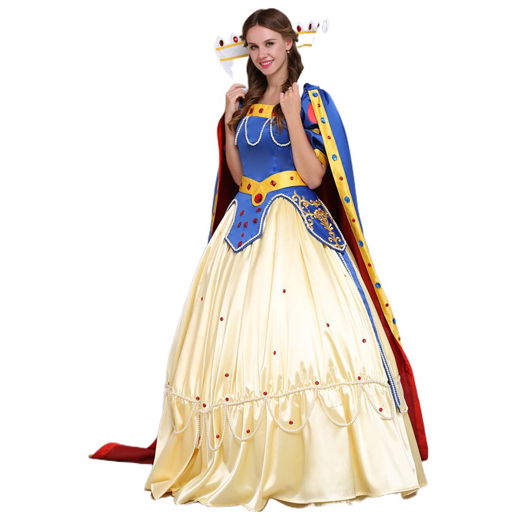 Astricos Disney Snow White, Evil Queen, and Prince Cosplay Costumes Collection - Astricos