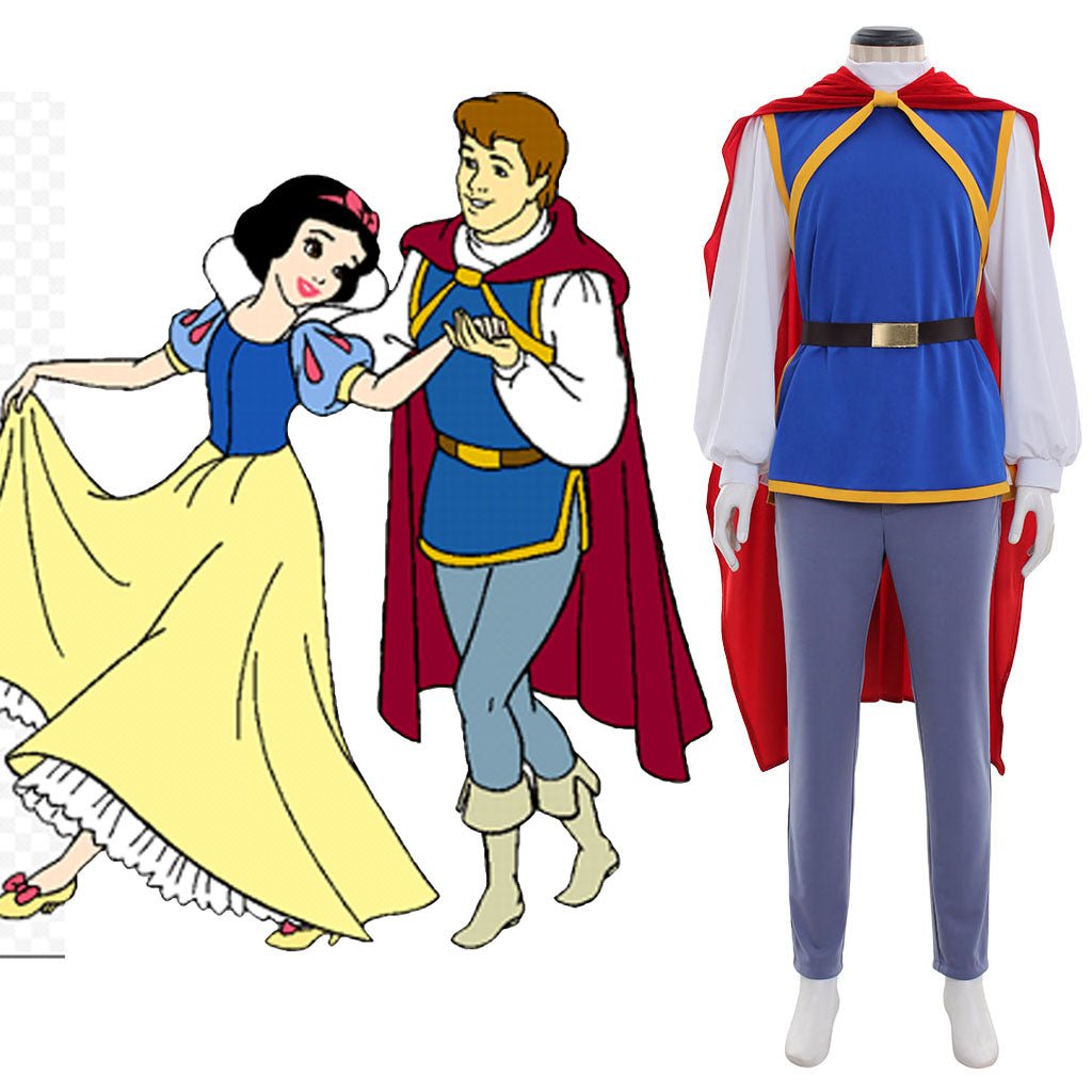 Astricos Disney Snow White, Evil Queen, and Prince Cosplay Costumes Collection - Astricos