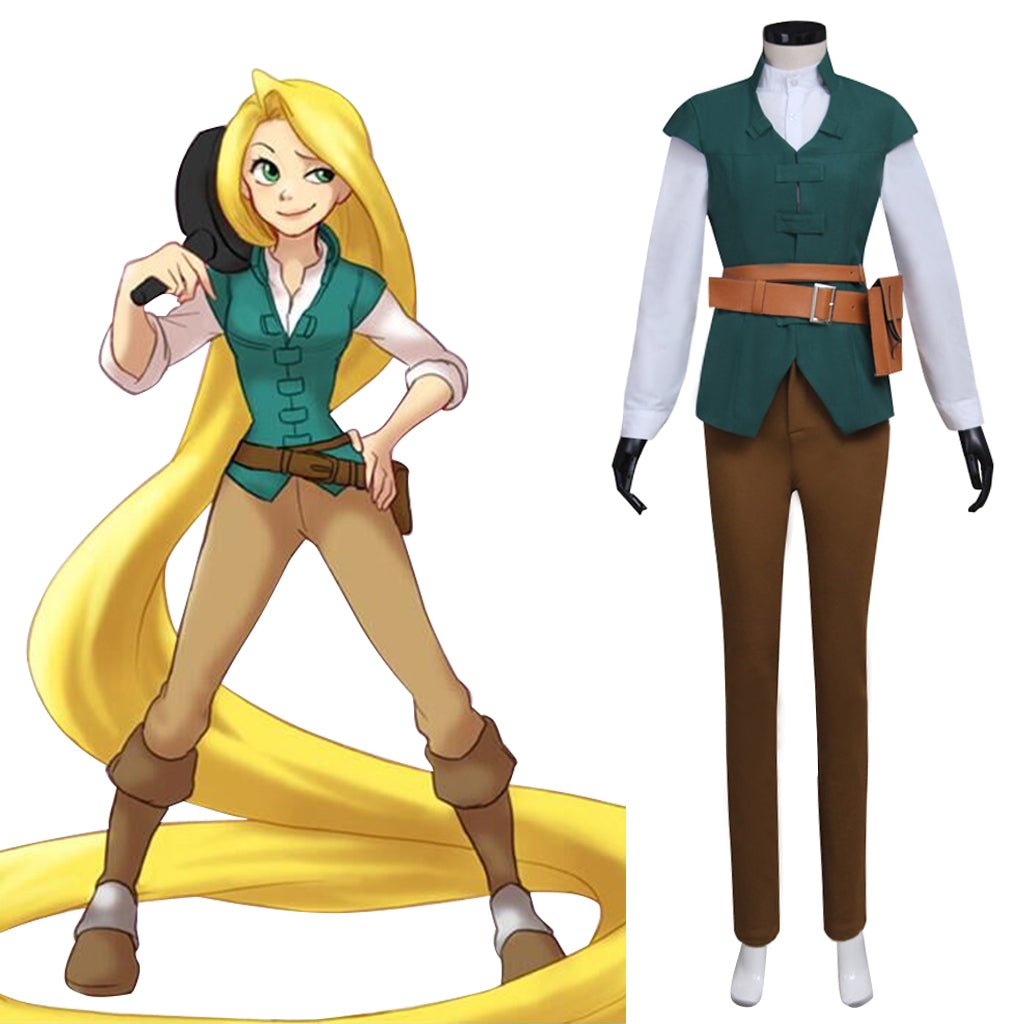 Astricos Disney Tangled Cosplay Costumes | Rapunzel, Naveen, Mother Gothel & More - Astricos