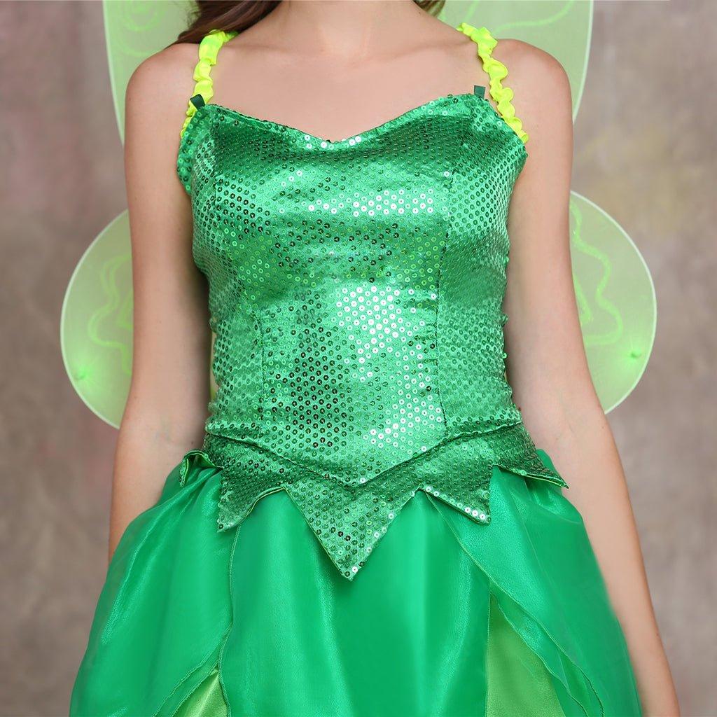 Astricos Tinker Bell Cosplay Costume | Enchanting Fairy Outfit for Halloween & Parties - Astricos