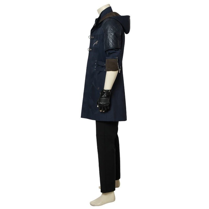 Astricos DMC 5 Nero Cosplay Costume - Adult Demon Hunter Long Jacket for Halloween - Astricos