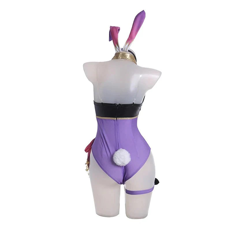 Astricos Dori Bunny Girl Costume - Genshin Impact Sexy Purple Jumpsuit for Women - Astricos