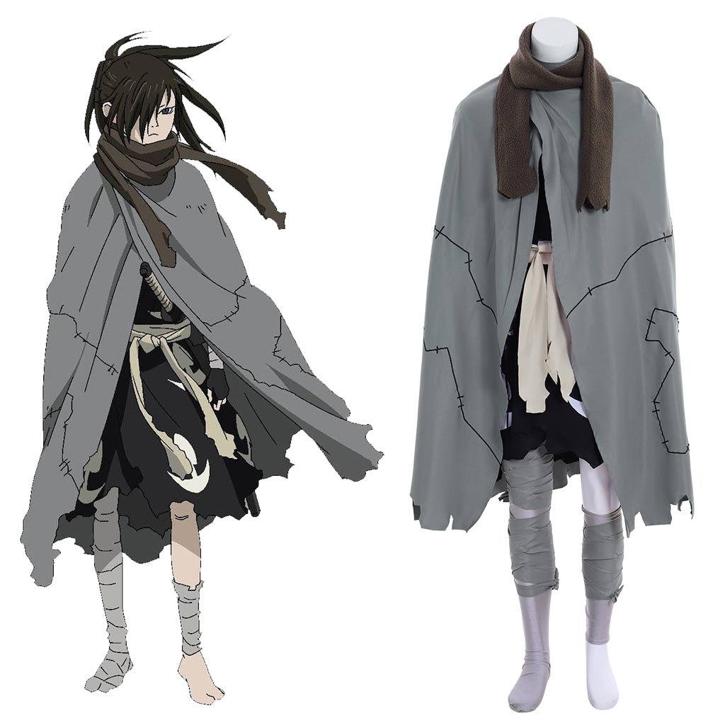 Astricos - Hyakkimaru Cosplay Costume | Dororo Anime Warrior Outfit - Astricos