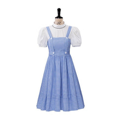 Astricos Women's Dorothy Costume - Iconic Blue Gingham Cosplay Dress Set - Astricos