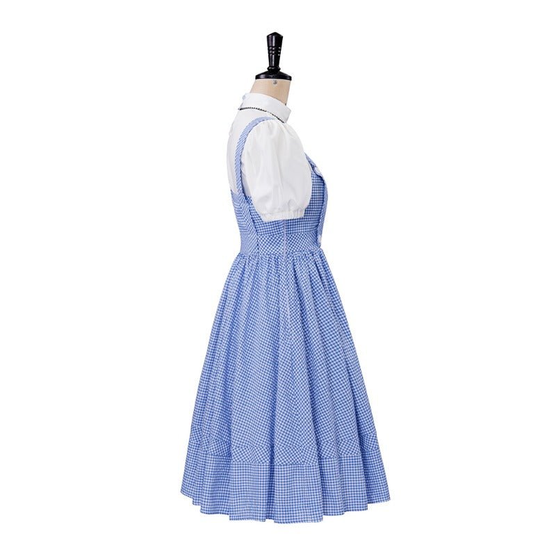 Astricos Women's Dorothy Costume - Iconic Blue Gingham Cosplay Dress Set - Astricos