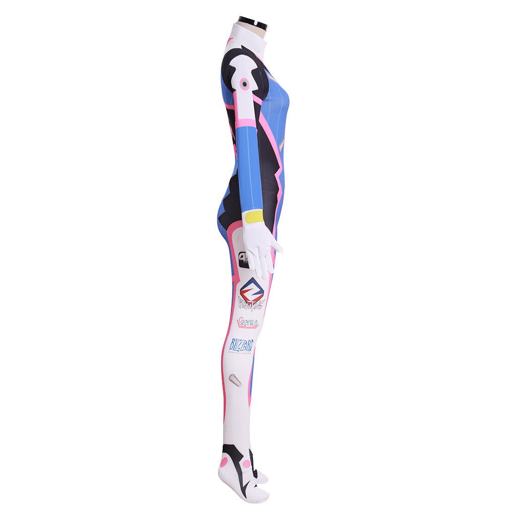 Astricos D.Va Overwatch Cosplay Zentai Suit - The Ultimate Gamer and Cosplay Fan's Dream - Astricos