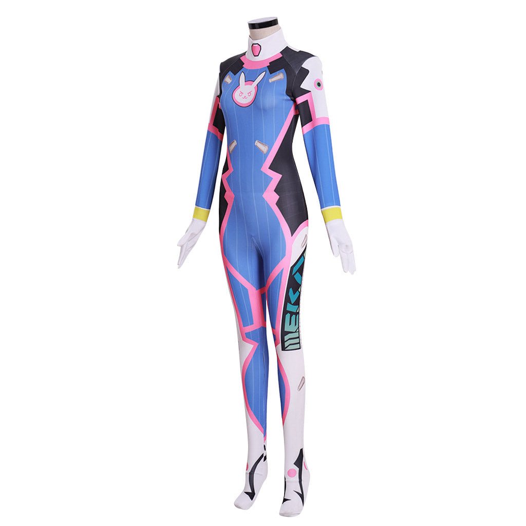 Astricos D.Va Overwatch Cosplay Zentai Suit - The Ultimate Gamer and Cosplay Fan's Dream - Astricos