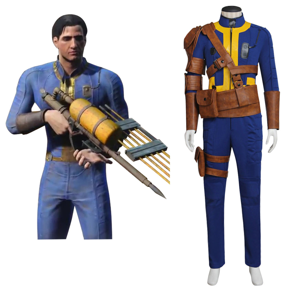 Astricos 111 Nate Cosplay Jumpsuit | Authentic Fallout Game Costume for Men - Astricos