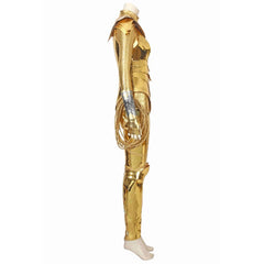 Astricos Diana Prince Golden Battle Armor Cosplay Costume for Halloween and Carnival - Astricos