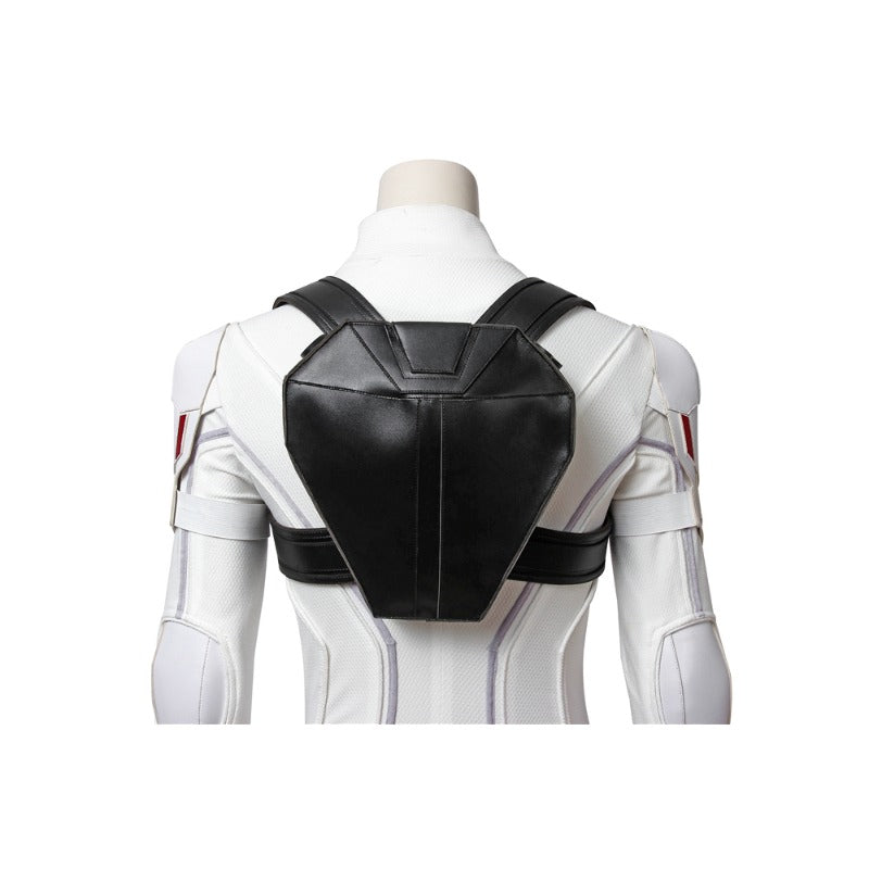 Stunning Astricos Black Widow White Suit Cosplay Costume - Natasha Romanoff's Handmade Outfit - Astricos