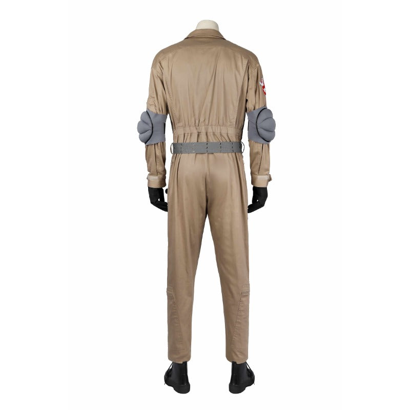 Male Astricos Grooberson Cosplay Jumpsuit - Authentic Ghostbusters Costume with Accessories - Astricos