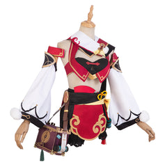 Astricos Genshin Impact Yanfei Cosplay Costume - High-Quality Game-Inspired Anime Outfit - Astricos