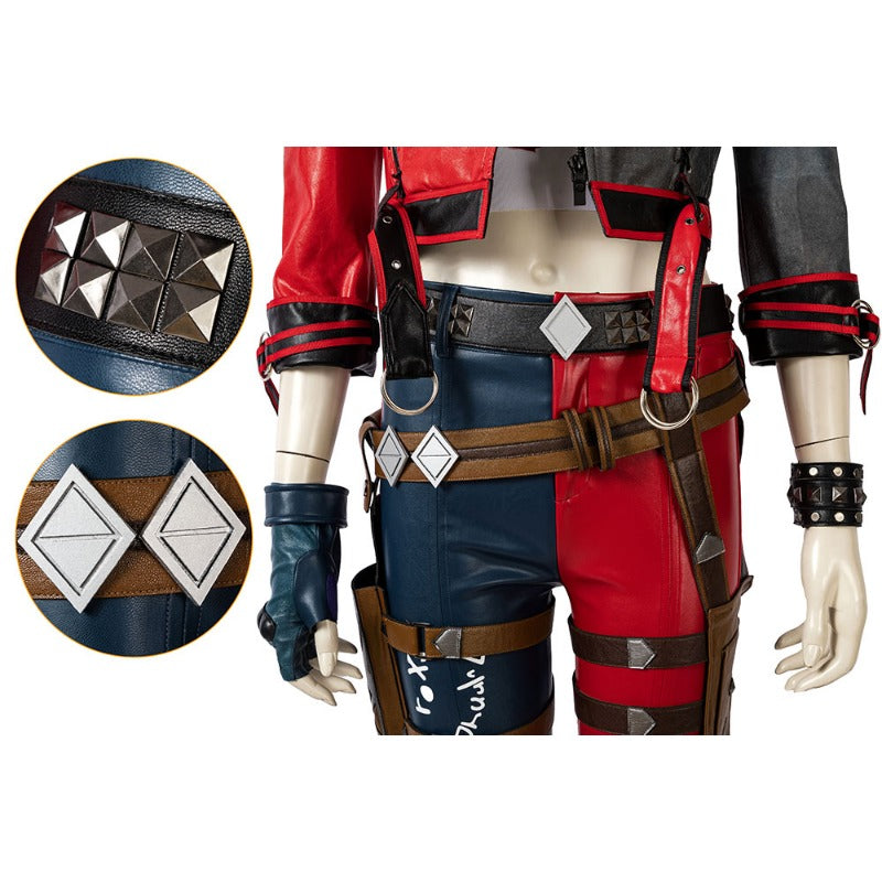 Astricos Harley Quinn Suicide Squad Cosplay Suit - Kill the Justice League Halloween Costume - Astricos