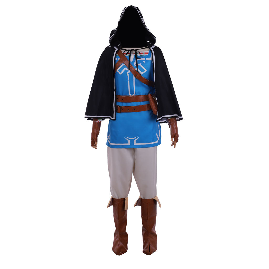 Astricos: The Legend of Zelda Breath of the Wild Link Cosplay Costume Full Set - Authentic Hero Gear - Astricos