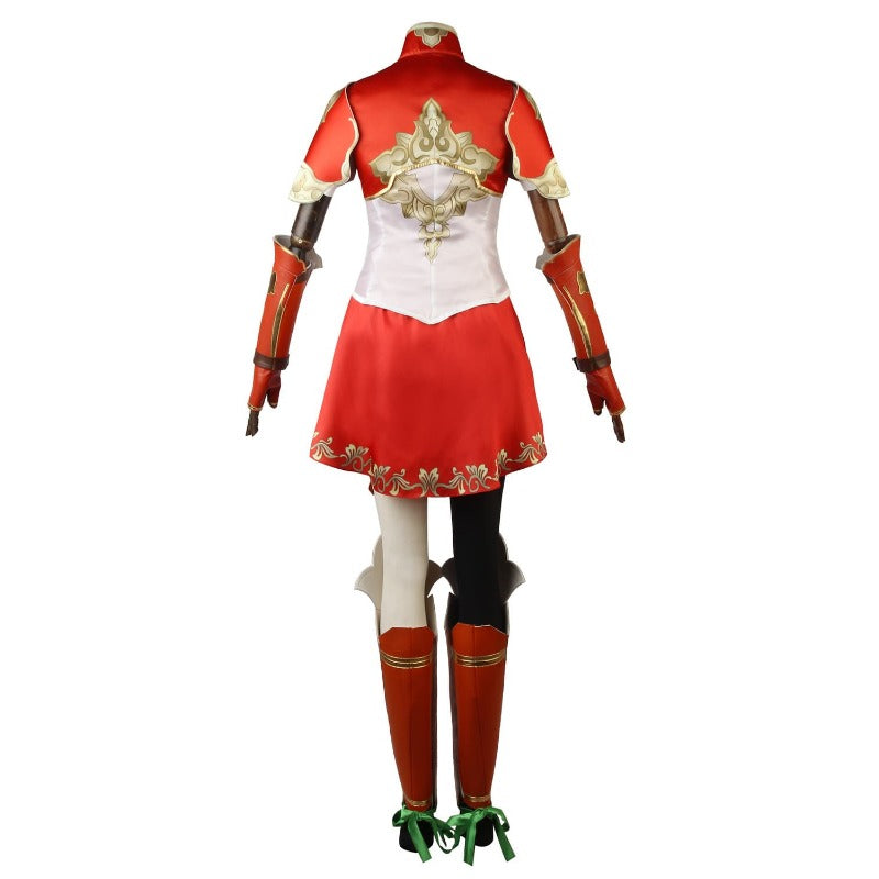 Astricos Sun Shangxiang Cosplay Costume - Dynasty Warriors 8 - Premium Outfit for Stage, Halloween, Christmas - Astricos