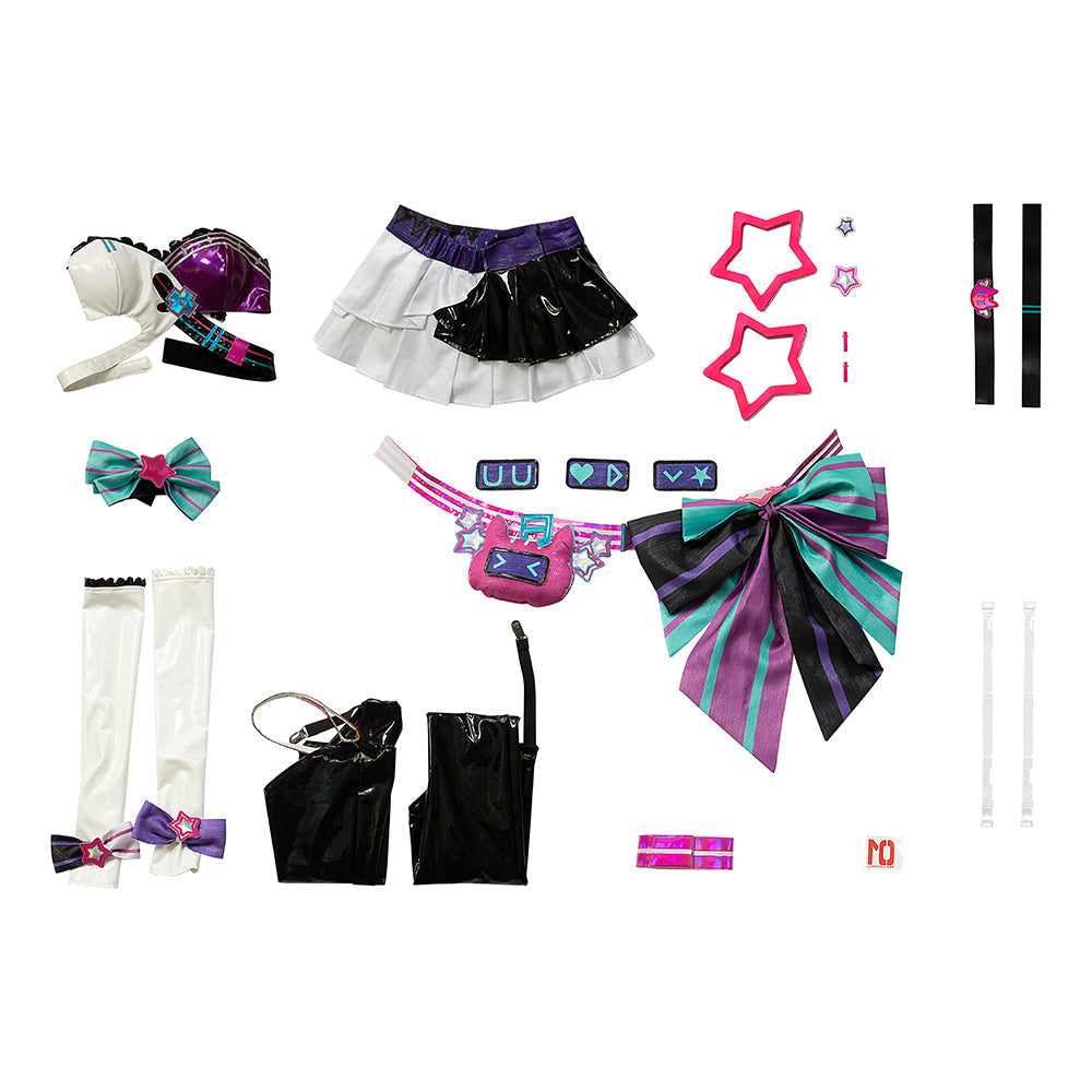 Astricos Dash Miku Rin Len Uniform Cosplay Costume | Plus Size Anime Halloween Outfit - Astricos