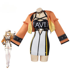 Astricos Navia Racing Suit Cosplay Costume - Sexy Angel of Spina di Rosula Outfit for Women - Astricos