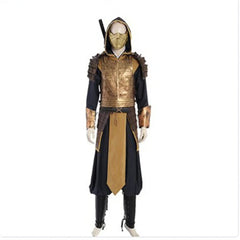 Astricos Scorpion Hanzo Hasashi Cosplay Battle Suit for Halloween and Parties - Astricos